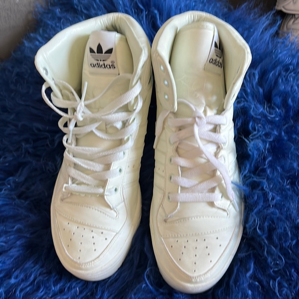 Adidas Jeremy Scott glow in the dark high tops
